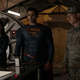 Elizabeth Tulloch, Tyler Hoechlin, and Dylan Walsh in Superman & Lois